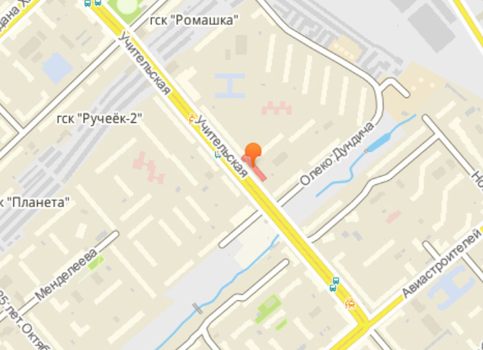 Карта Учительская 18